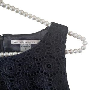 Never Before Worn Black Peter Nygard size 6 Sleeveless Black Sheath Dress